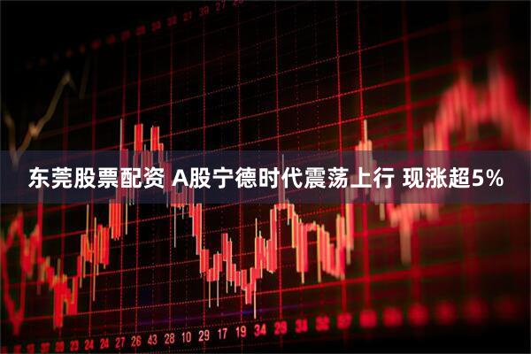 东莞股票配资 A股宁德时代震荡上行 现涨超5%