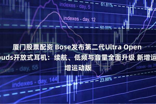 厦门股票配资 Bose发布第二代Ultra Open Earbuds开放式耳机：续航、低频与音量全面升级 新增运动版